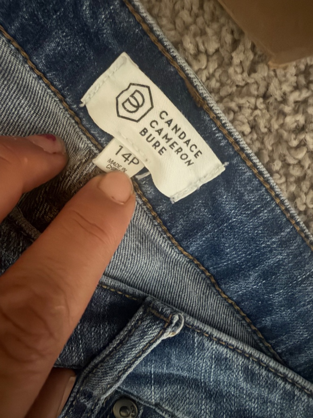 Lot of 5 Candace Cameron Bure Jeans size 14 Petite - Picture 7 of 12